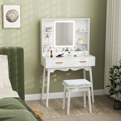 Dressing table with - dressing,