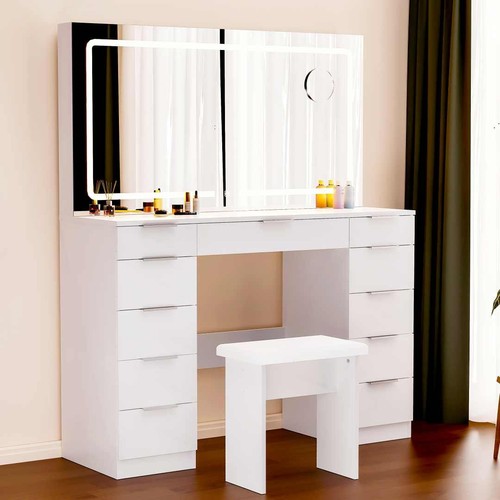 Large dressing table - large, led