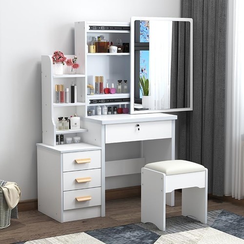 Dressing table with - with, and