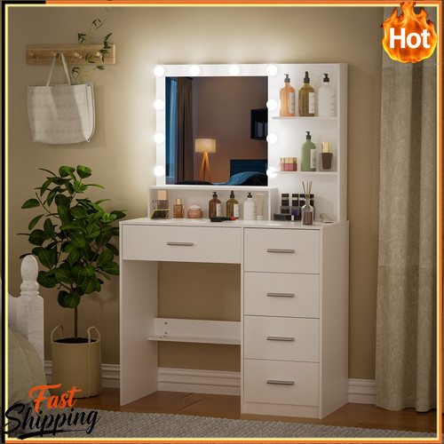 Vanity dressing table with - with, 10