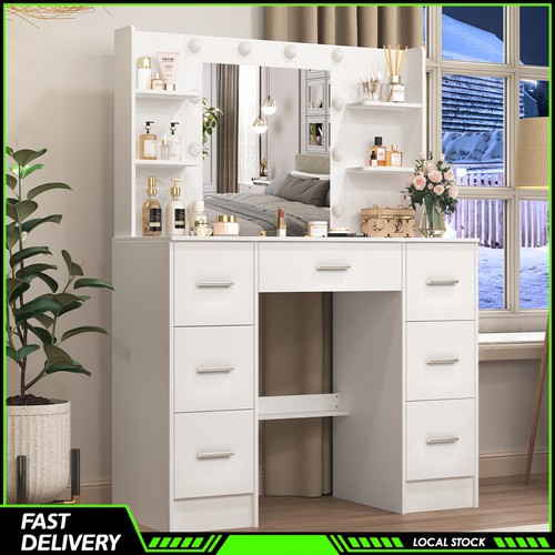 Large vanity makeup - vanity, desk