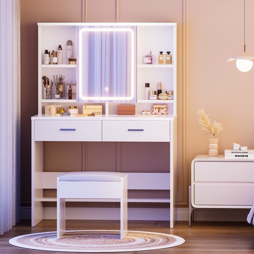 Led light dressing table with - light,