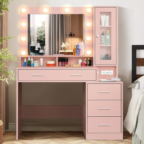 Dressing table with mirror - mirror, and