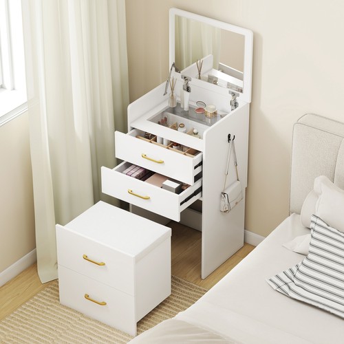 Two piece dressing table - two-piece, with