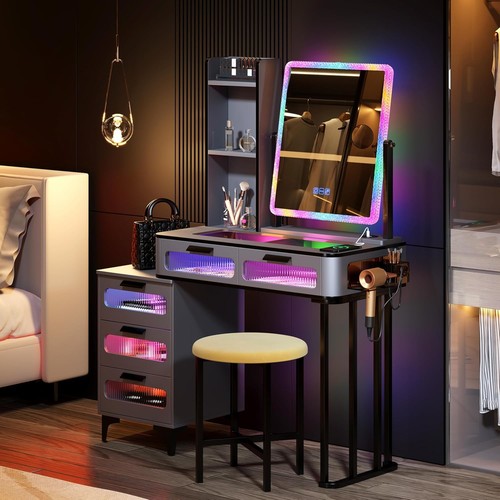 Makeup dressing table - makeup, with