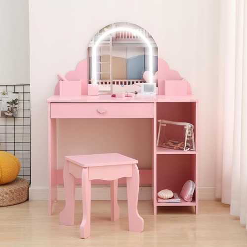 Wooden dressing table makeup - wooden,