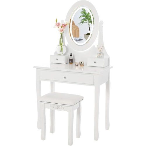 Dressing table with - dressing,