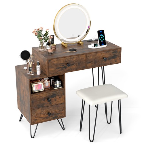 Gymax makeup vanity - makeup,