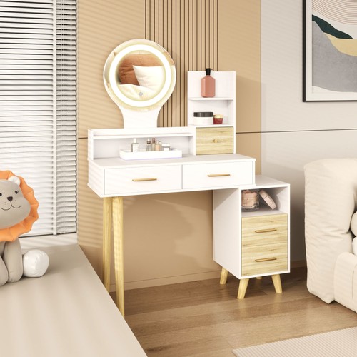 Dressing table with - with, and