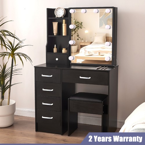 Makeup dressing table with - table,
