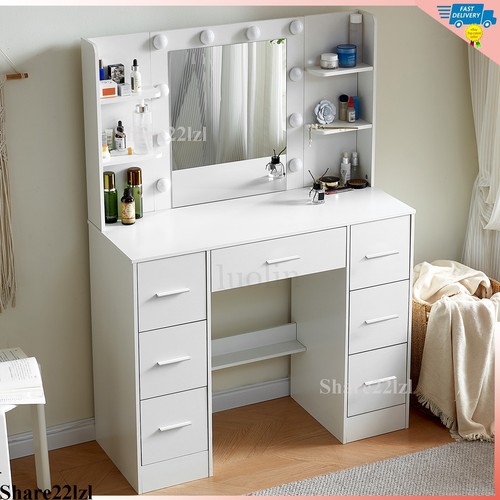 Vanity table set - vanity, makeup