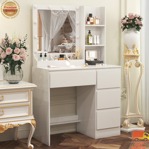 Dressing table vanity set - table,