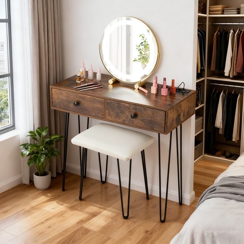 Table vanity desk - vanity, with