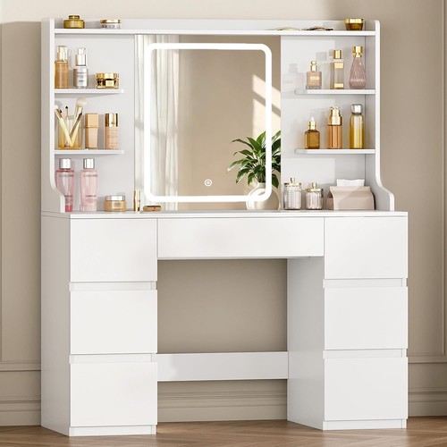 Large dressing table with led - table,