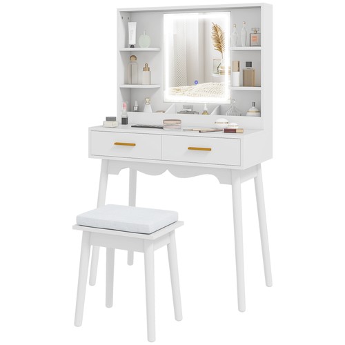 Homcom dressing table - homcom,