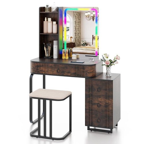 Dressing table and - dressing, chair