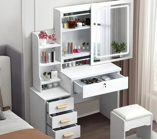 Dressing table with led lights - dressing,